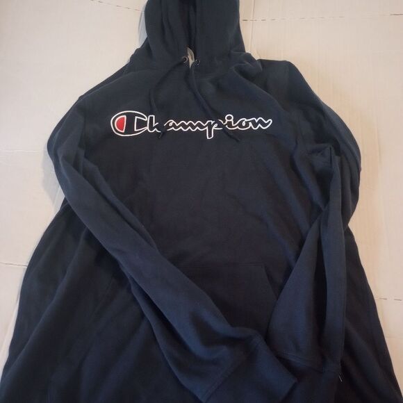 Champion lightweight drawstring hoodie Sz med - Picture 7 of 8